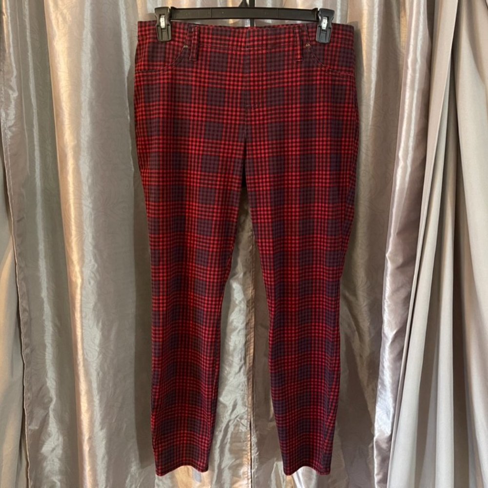 XL 16/18 Time & True Plaid Jeggings
